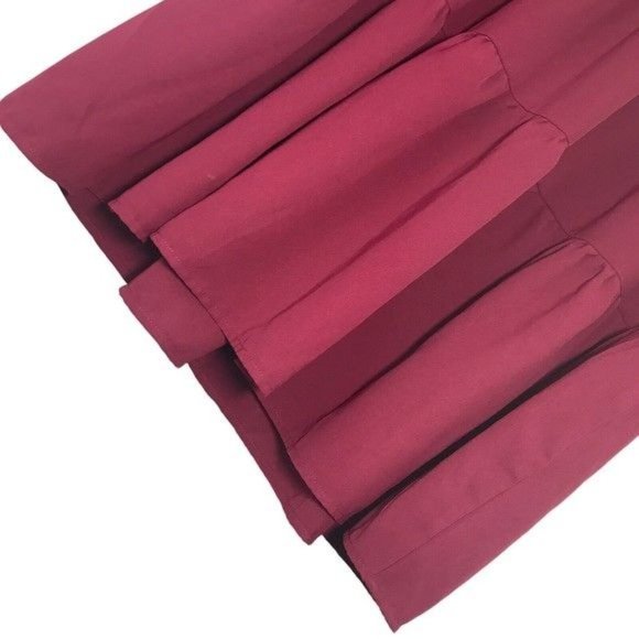 Tiered Balloon Sleeve A-Line Dress Size Small - Picture 2 of 6